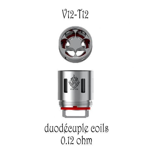 resistance TFV12-t12 smoktech pour clearomiseur TVF12
