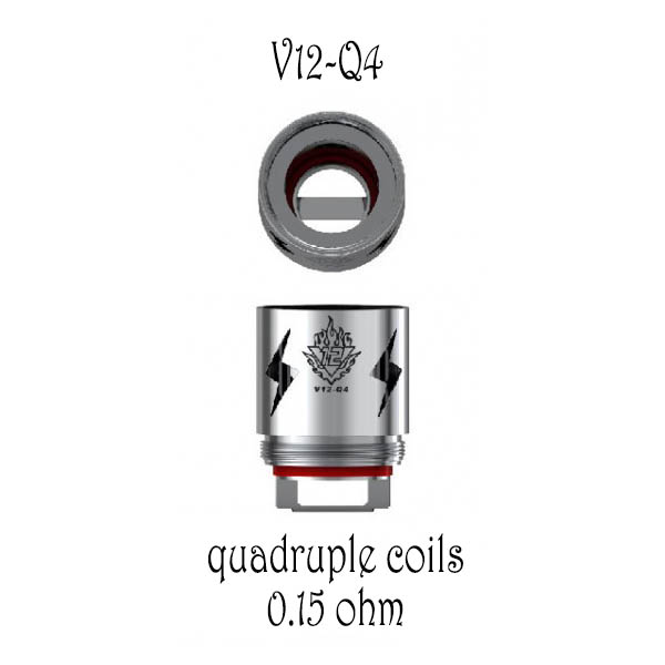 resistance TFV12-q4 smoktech pour clearomiseur TVF12
