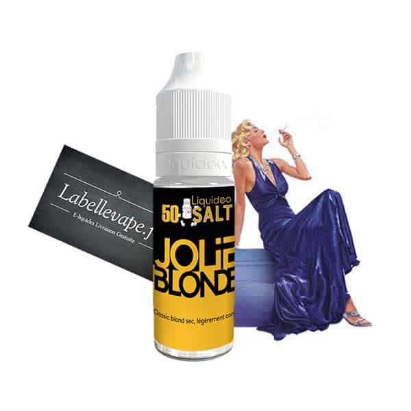 e liquide Jolie Blonde Liquideo fifty salt au sel de nicotine