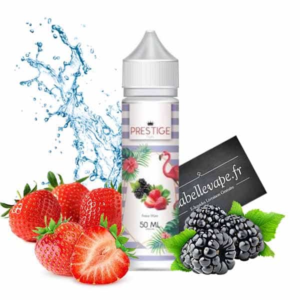 e liquide fraise mure 50ml prestige fruits fabriqué en France par vape connection