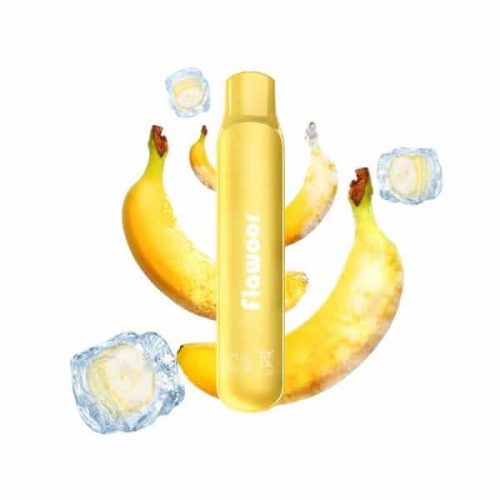 e-cigarette jetable puff flawoor mate banane glacée